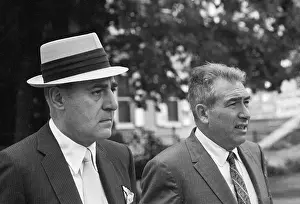 Gangster Prints: Mafia Boss Thomas Eboli With Attorney