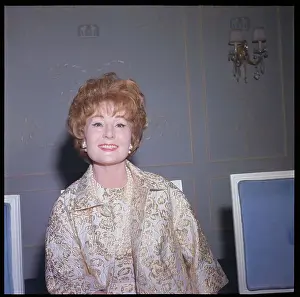 Magda Gabor Smiling for Camera