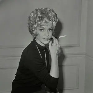 Magda Knopke Modeling Twist Hairstyle