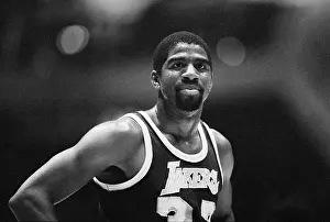 Magic Johnson on the Court