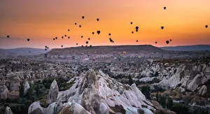 Images Dated 22nd September 2015: Magic morning cappadocia