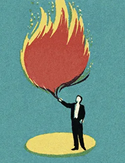 Mystery Collection: Magician with Flame