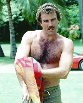 Tv Broadcasting Prints: Magnum, P.I