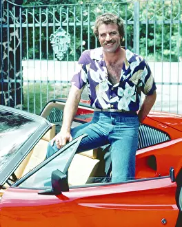 Tv Broadcasting Prints: Magnum, P.I