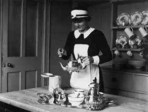 Food And Prints: Maid At Work