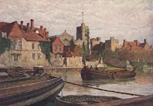 Transport Prints: Maidstone Back Of The Ancient Palace