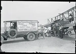 Mail Plane Carrying Newspapers