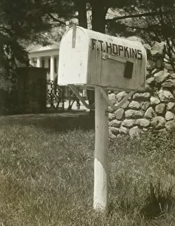Mailbox outside house