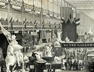 Main Prints: Main Avenue At The Great Exhibition