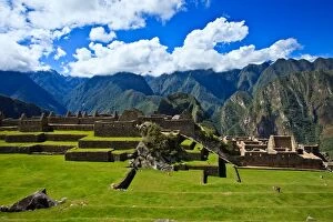 Main Plaza of Machu Picchu