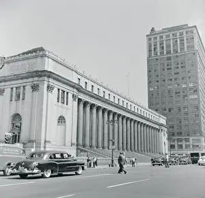 James A Prints: Main Post Office in New York
