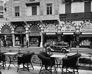 Lac0062 Prints: MAIN STEET IN CAIRO
