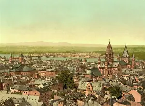 Restoration Prints: Mainz in Rhineland-Palatinate, Germany