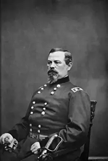 1860s Prints: Maj.Gen. Irvin Mcdowell Of Union Army