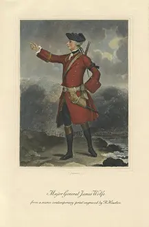 Officer Prints: Major General James Wolfe