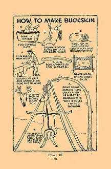 Process Prints: How to Make Buckskin