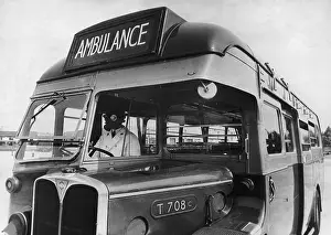 Gas Mask Prints: Makeshift Ambulance
