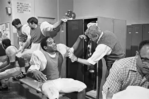 Makeup Man Sprays O.J. Simpson with Water