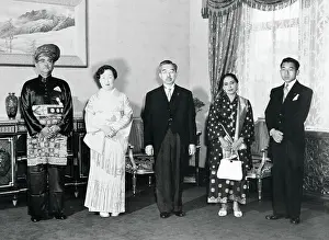 Akihito Prints: Malayan and Japanese Leaders