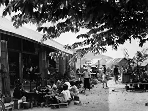 South East Asia Prints: Malayan Village