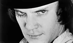 Malcolm McDowell in A Clockwork Orange