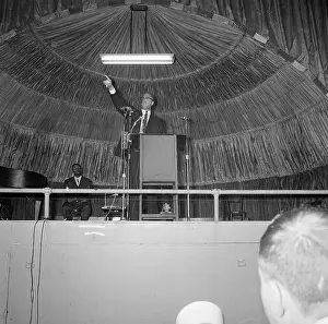 Malcolm X Addresses Rally