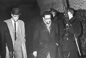 Shotgun Prints: Malcolm X Leaving Radio Station