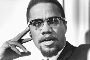 Malcolm X Portrait