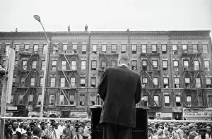 Malcolm X Speaks at Outdoor Rally