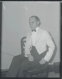 Male Model Wearing New Linen Design