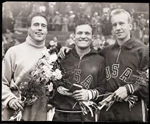 Helsinki Prints: Three Male Olympic Winners