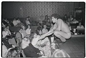 Audience Prints: Male Stripper Shaking Hands With Audience