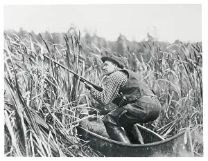 Wetland Prints: Mallard Hunter