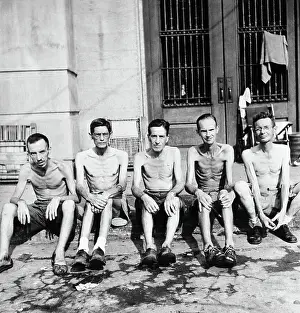 Manila Prints: Malnourished Freed Prisoners of the Japs