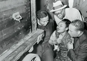Protestant Prints: Mamie Till Weeping at Arrival of Slain Son