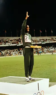 Mamo Wolde Receiving Olympic Gold medal