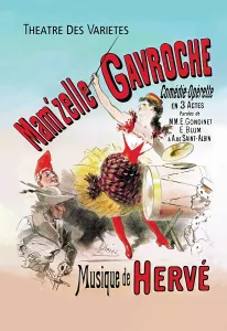 Dancer Prints: Mam'zelle Gavroche Comedie-Operette