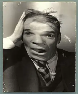 Man Appearing Distorted