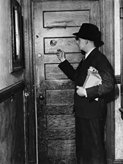 Man Attempting to Enter Illegal Liquor Establishment