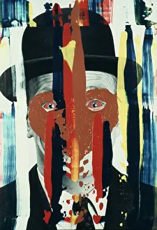 Framed Print : Man in Bowler Hat