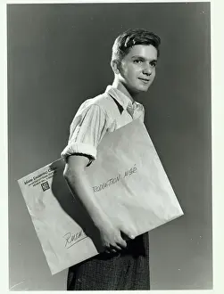 Delivery Prints: Man Carrying Package