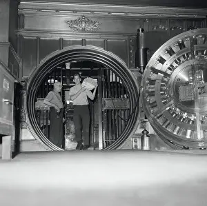 Man Carrying Securities