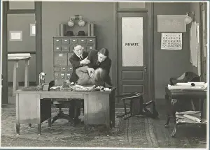 Anger Prints: Man Choking Another Man