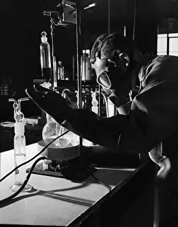 Man Cooking Mustard Gas