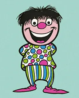 Mental Illness Prints: Man in Crazy Outfit