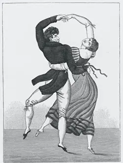 Man Dancing with Woman