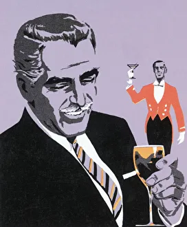 Images Dated 31st March 2015: Man Drinking
