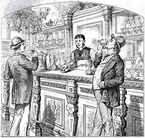Man Drinking Liquor