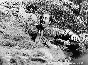 Worry Prints: Man Drowning in Quicksand