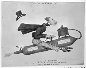 Fast Prints: Man on Flying Machine